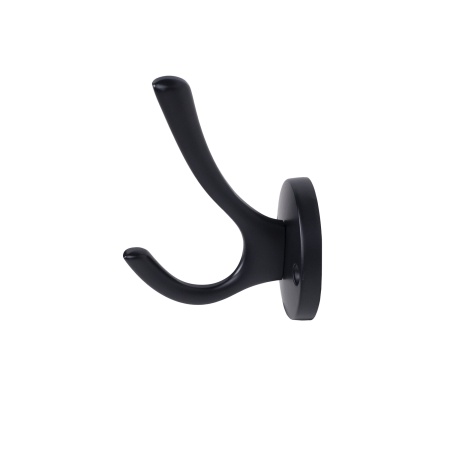 картинка Крючок меб. двухрожковый мет. HORN черный AKS магазин SEFI являющийся официальным дистрибьютором в России  картинка Крючок меб. двухрожковый мет. HORN черный AKS от магазина SEFI