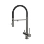 картинка Смеситель для кухни с фильтром и гибким изливом, графит, Ace, IDDIS, ACEGMFFi05 от магазина SEFI
