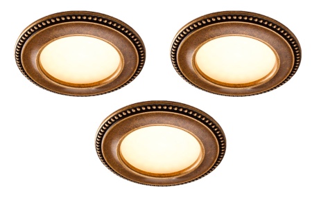 картинка Комплект из 3-х светодиодных точечных светильников + трансформатор AKOYA Set3 от магазина SEFI