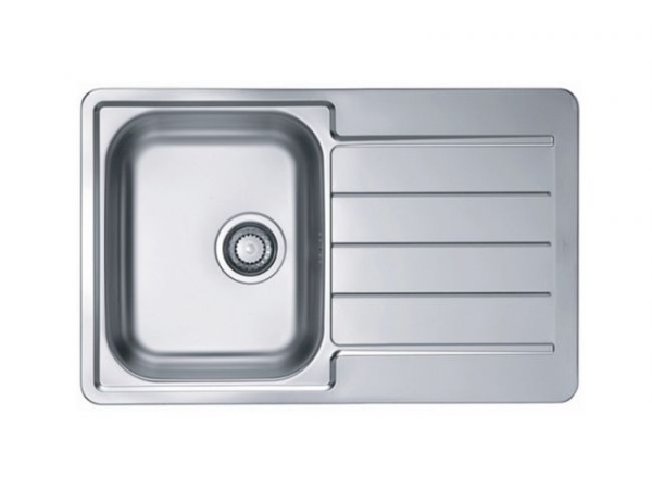 картинка Мойка LINE 80 NAT-90  790X500 в комплекте с сифоном 1130551, от магазина SEFI