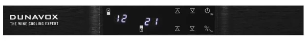 картинка Встраиваемый винный шкаф Dunavox DXJ-65.154DB от магазина SEFI