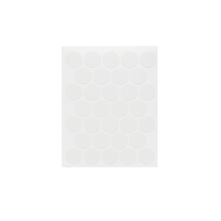 картинка Заглушка самоприлипающая к эксцентрику белый шагрень (PC 2504) (1л=32шт) Pacific от магазина SEFI