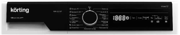 картинка Узкая стиральная машина с паром Korting KWM 42LS1267 от магазина SEFI