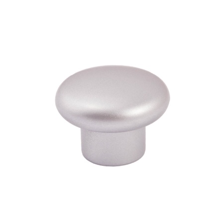 картинка Ручка меб. кнопка пластик. PK01/K1 металлик AKS от магазина SEFI