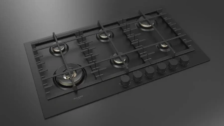 картинка Газовая варочная панель Fulgor Milano FUH 906 G DWK MBK от магазина SEFI
