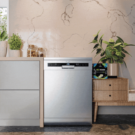 картинка Отдельностоящая посудомоечная машина LEX DW 4573 IX от магазина SEFI