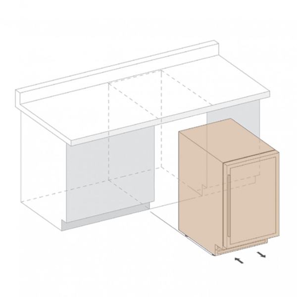 картинка Винный шкаф Dunavox DAVG-18.46SS.TO от магазина SEFI