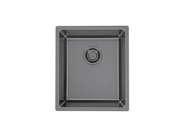 картинка Мойка ALVEUS KOMBINO 20 MONARCH ANTHRACITE SAT-90 500X400X195 U в комплекте с выпуском без сифона от магазина SEFI