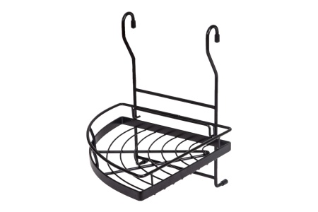 картинка Корзина на трубу d16 угловая одинарная CWJ101 черная AKS от магазина SEFI