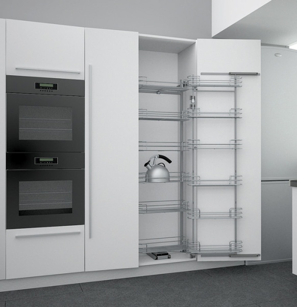 картинка Выдвижная система Duo-12 в высокий шкаф с Soft-close 560*470*1850/2200 от магазина SEFI