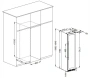 картинка Винный шкаф Meyvel MV106-KST2 Узкий (Slim) от магазина SEFI