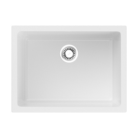 картинка Omoikiri Okinoshima 61-U/I-WH Glossy Natceramic/белый глянцевый от магазина SEFI