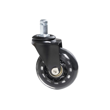 картинка Колесо меб. SKATE d63 со штоком, черный PRIME by AKS от магазина SEFI