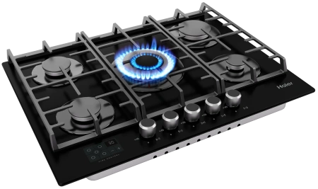 картинка Газовая варочная панель HAIER HHX-G75CWSB от магазина SEFI