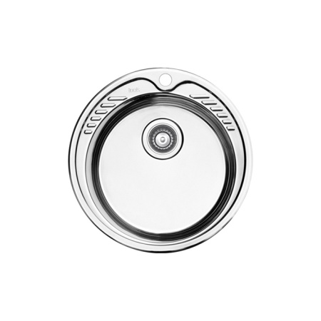 картинка Мойка с сифоном арт. S11UPS0i84, нерж. cталь, шелк, D490, Suno S, IDDIS, SUN49S0i77S от магазина SEFI