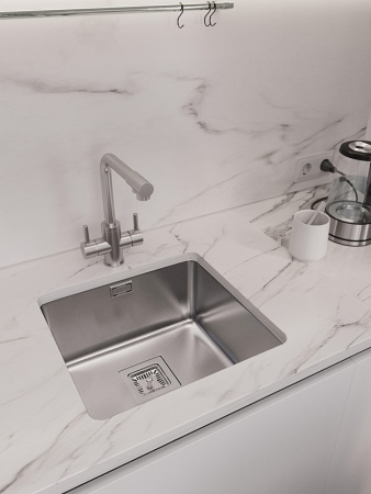 картинка Мойка Oulin 363, поверхность сатин от магазина SEFI