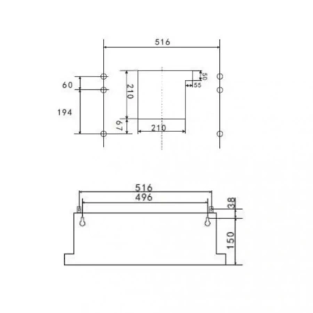 картинка Встраиваемая вытяжка MAUNFELD VS Fast Glass 60 черный от магазина SEFI
