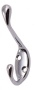 картинка Крючок меб. двухрожковый мет. VIOL хром AKS от магазина SEFI