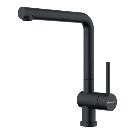 картинка Смеситель для кухни Omoikiri Takamatsu-S-GM латунь/вороненая сталь от магазина SEFI