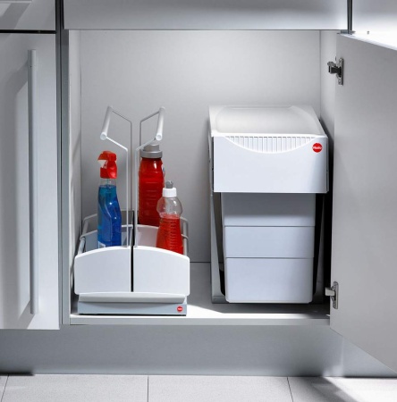 картинка Система выдвижная Tandem 40 см, 2х15л, с компектом для уборки от магазина SEFI