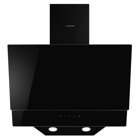картинка Наклонная вытяжка HiSTORY CAG67S 2FBK Черный кристалл от магазина SEFI