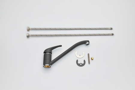 картинка Смеситель для кухни, EMAR 3009, цвет Антрацит от магазина SEFI