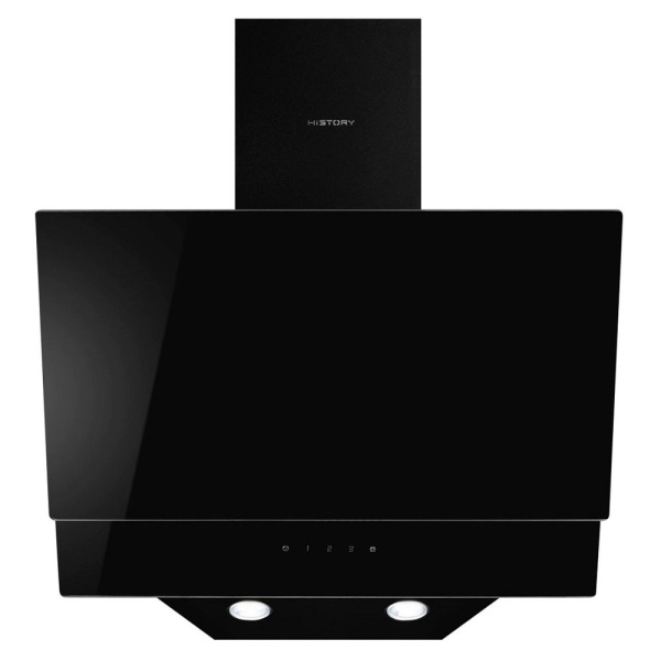 картинка Наклонная вытяжка HiSTORY CAG67S 2FBK Черный кристалл от магазина SEFI