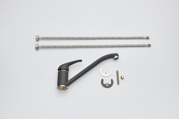 картинка Смеситель для кухни, EMAR 3009, цвет Антрацит от магазина SEFI