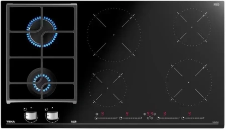 картинка Комбинированная варочная панель Teka HYBRID JZC 96324 ABN BLACK от магазина SEFI