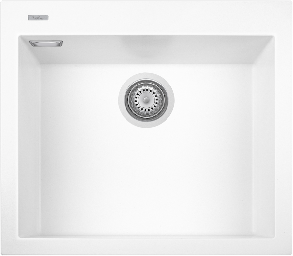 картинка Мойка Rivelato ZENO 6051 1-чаш 600*510 Белый 101 от магазина SEFI