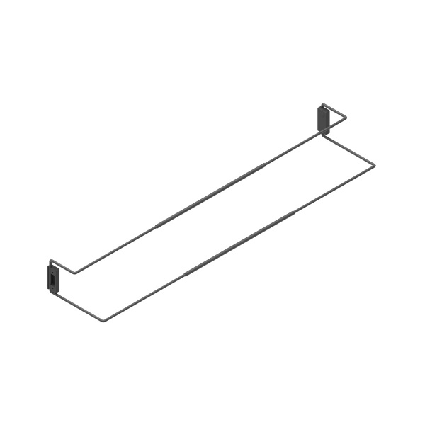 картинка Стационарный телескопический держатель Esla для обуви, ширина секции 450-630 мм, цвет -антрацит от магазина SEFI