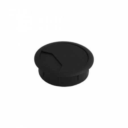 картинка Пропуск кабельный пластик D60мм чёрный LEBA от магазина SEFI