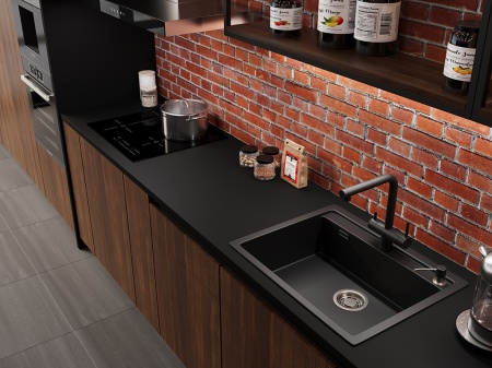 картинка Мойка EMAR 1640.Q, цвет Морион от магазина SEFI