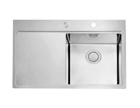 картинка Мойка  PURE UP 40 KMB 90 FI левая 790X525 в компл. с сифоном 1123351 от магазина SEFI