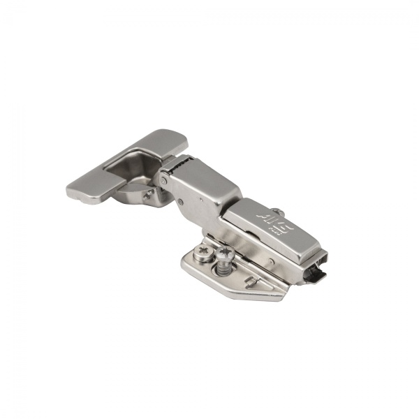 картинка Петля полунакладная с доводчиком 48мм h0 clip-on AKS PLUS 3D (еврошурупы, заглушки) от магазина SEFI