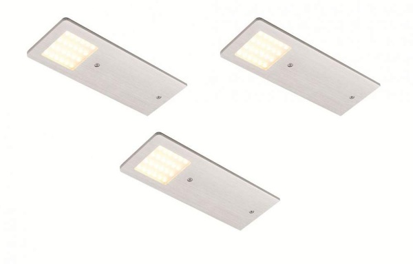 картинка Светильник светодиодный Polar Set 3, 3*5Вт 230/24Вт, свет натуральный алю магазин SEFI являющийся официальным дистрибьютором в России  картинка Светильник светодиодный Polar Set 3, 3*5Вт 230/24Вт, свет натуральный алю от магазина SEFI