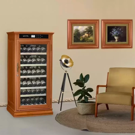 картинка Винный шкаф Meyvel MV69-WA1-C Миндаль (Almond) от магазина SEFI