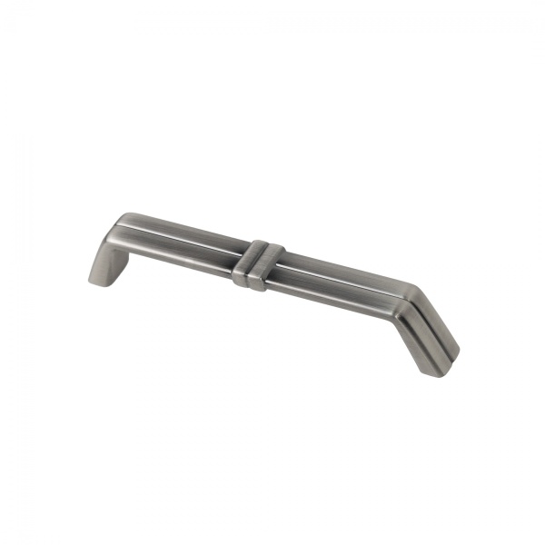 картинка Ручка меб. скоба мет. SANDRA 128 шлифованный никель, AKS от магазина SEFI