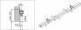картинка Крепление к стене для направляющей LAGUNA K-075 от магазина SEFI