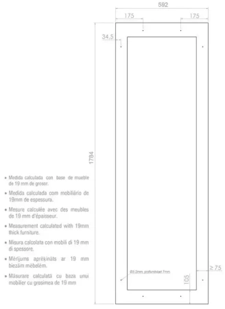 картинка Встраиваемый винный шкаф Pando PVMA 178-112 PAL от магазина SEFI