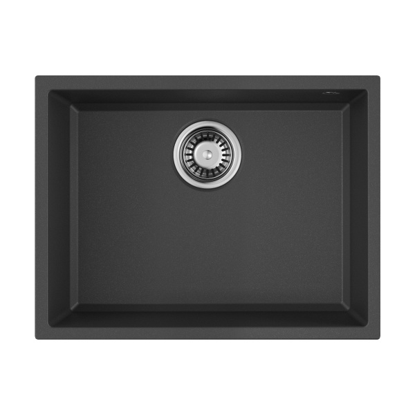 картинка Omoikiri Tedori 54-U-BL Tetogranit/черный от магазина SEFI