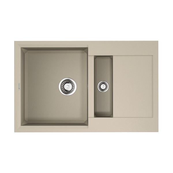 картинка Мойка Omoikiri Sakaime 78-2-SA Tetogranit/бежевый от магазина SEFI