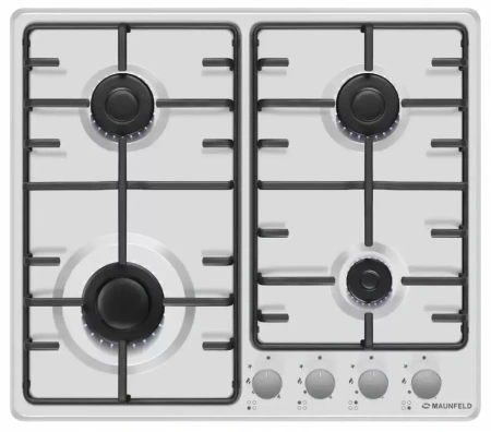 картинка Газовая варочная панель MAUNFELD EGHE.64.3STS-EW/G от магазина SEFI