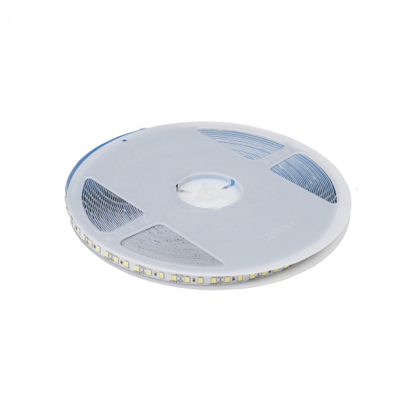 картинка Лента светодиодная - 9,6W/m, 12V, 8мм, 2835, 120 д/м, IP20, нейтральный белый (4000K) - 20 м, AKS от магазина SEFI