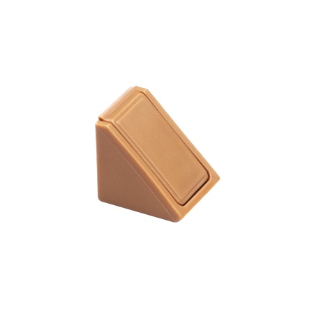 картинка Уголок пластиковый одинарный 20*20 с крышкой совместно ольха 15 (уп/500шт) РБ от магазина SEFI