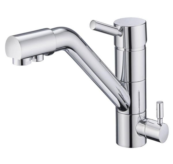 картинка Смеситель для кухни с подключением к фильтру, EMAR ЕС-3008, цвет Хром от магазина SEFI