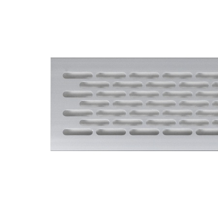 картинка Решетка вентиляционная 480х80мм серебро алюминий РП от магазина SEFI