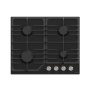 картинка Газовая варочная панель HiSTORY HGE 640C FBK, Черная эмаль Easy Clean от магазина SEFI