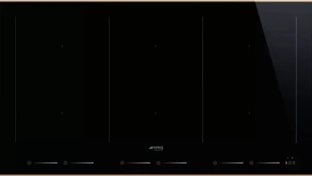 картинка Индукционная варочная панель Smeg SIM6964R магазин SEFI являющийся официальным дистрибьютором в России  картинка Индукционная варочная панель Smeg SIM6964R от магазина SEFI