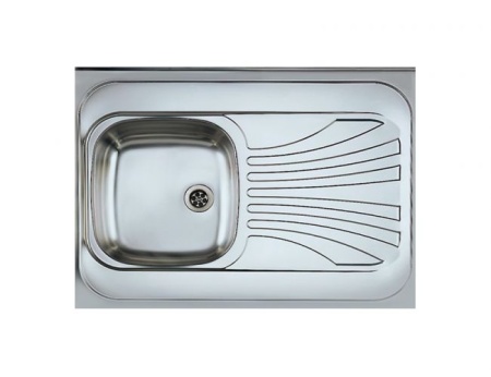 картинка Мойка ALVEUS CLASSIC 30L NAT-60 800X600 левая в комплекте с сифоном 1011717, от магазина SEFI